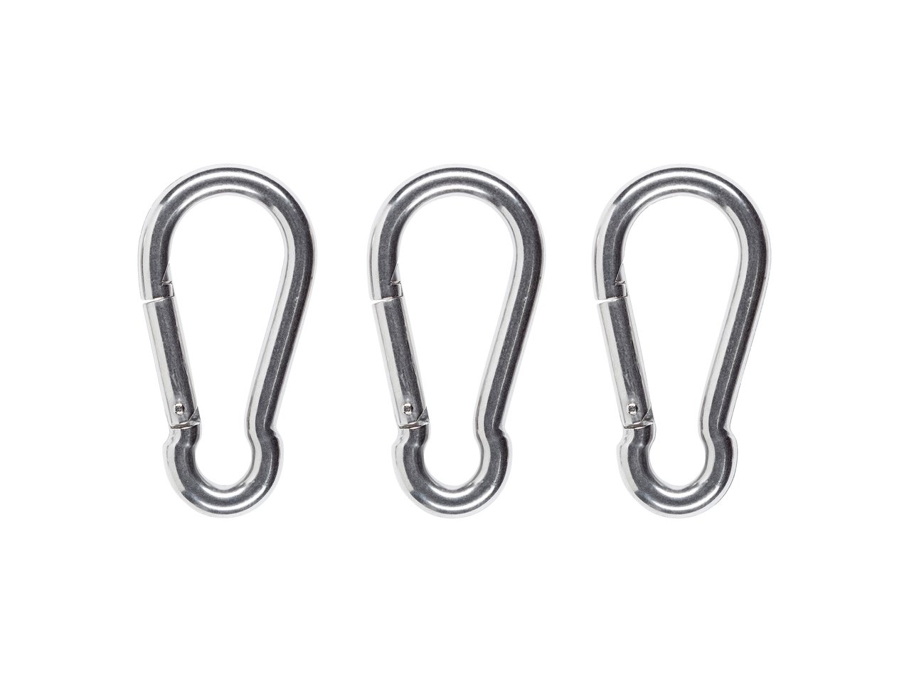 Set moschettoni o grilli a vite