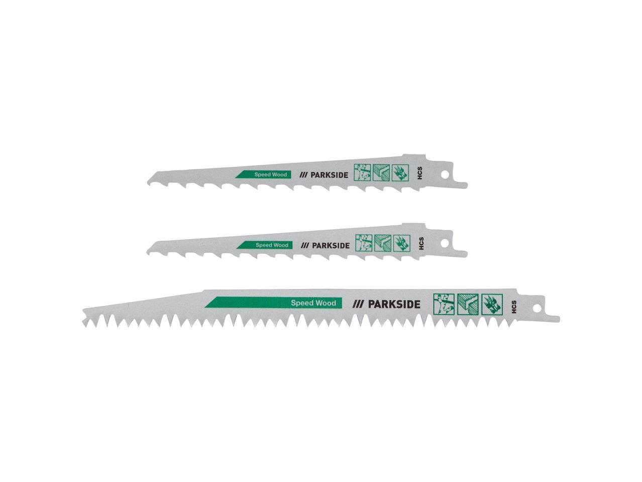 Set lame per seghetto elettrico