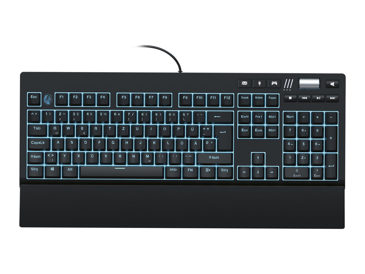 Tastiera da gaming con retroilluminazione