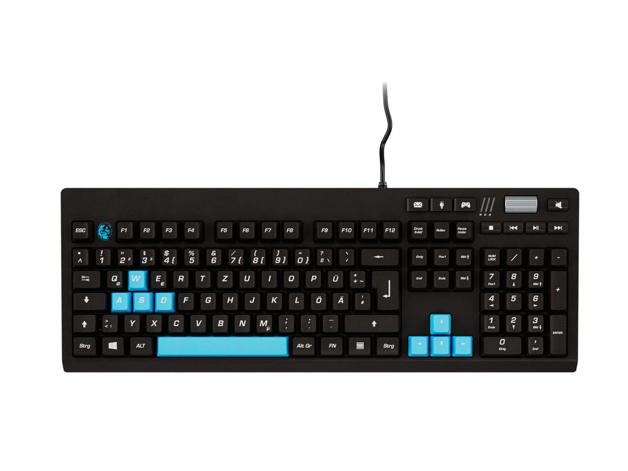 Set mouse, tastiera e tappetino per gaming