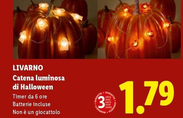 Catena Luminosa Di Halloween