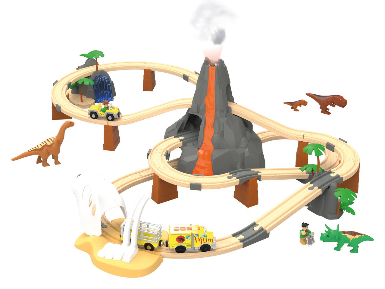 Gioco pista in legno