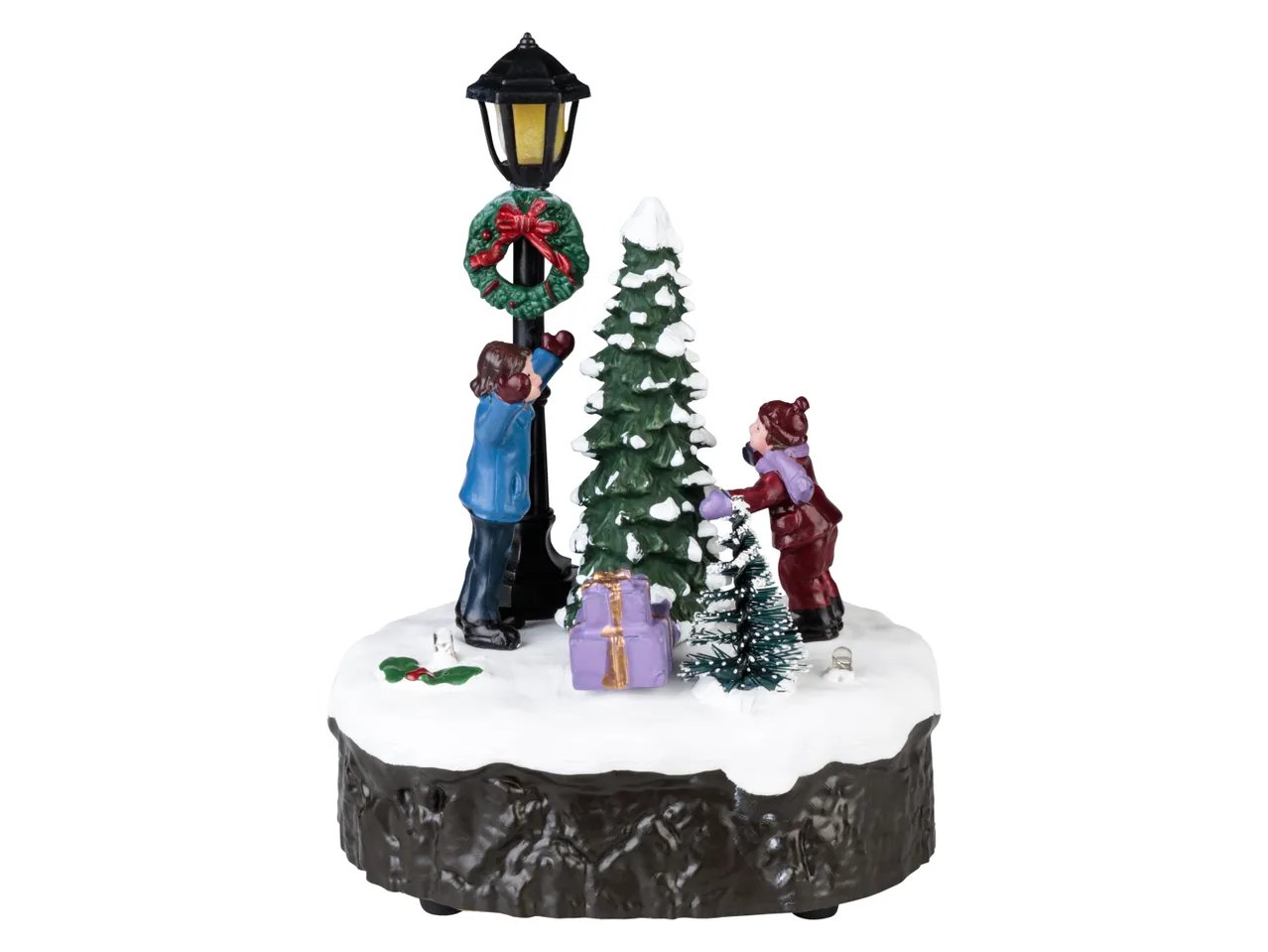 Paesaggio natalizio a LED piccolo