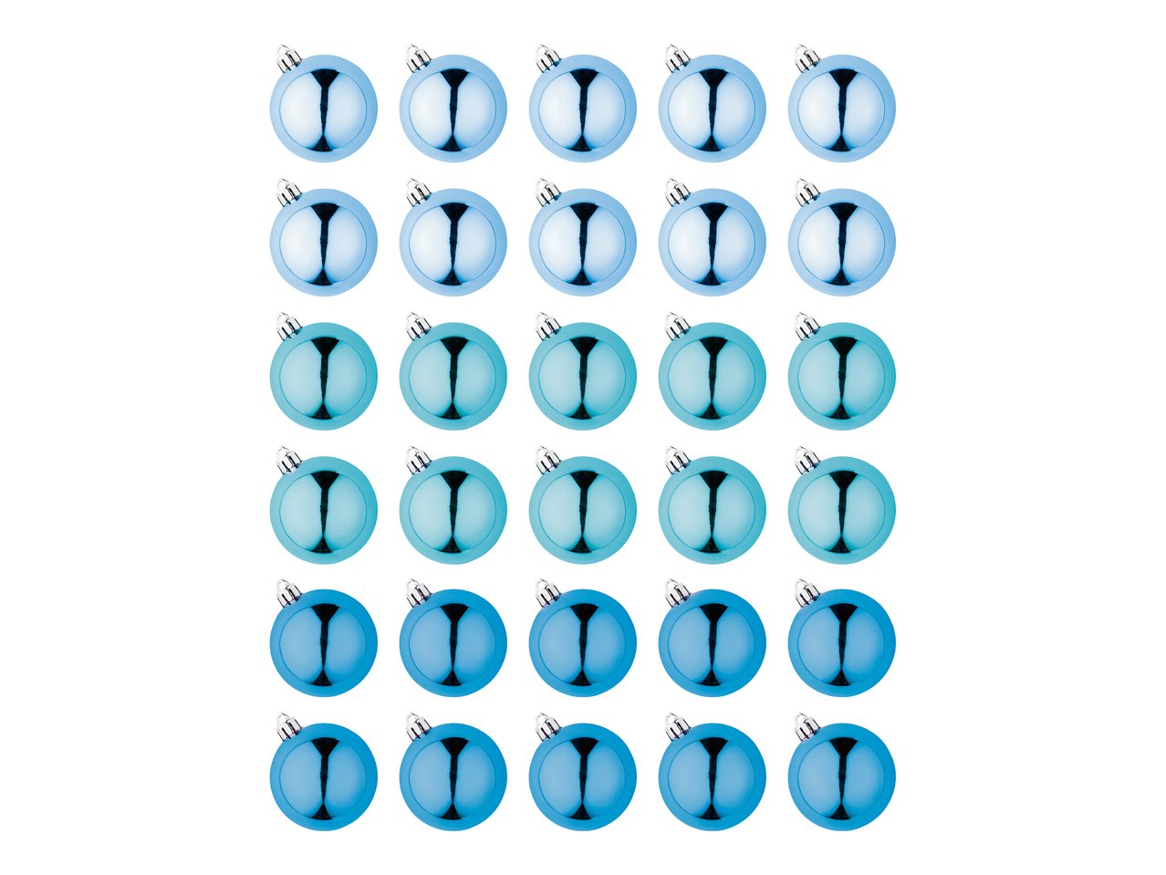 Palline natalizie, 30 pezzi