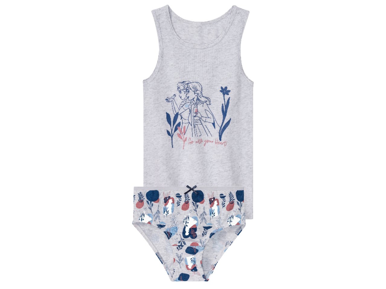 Coordinato intimo da bambina "Frozen"