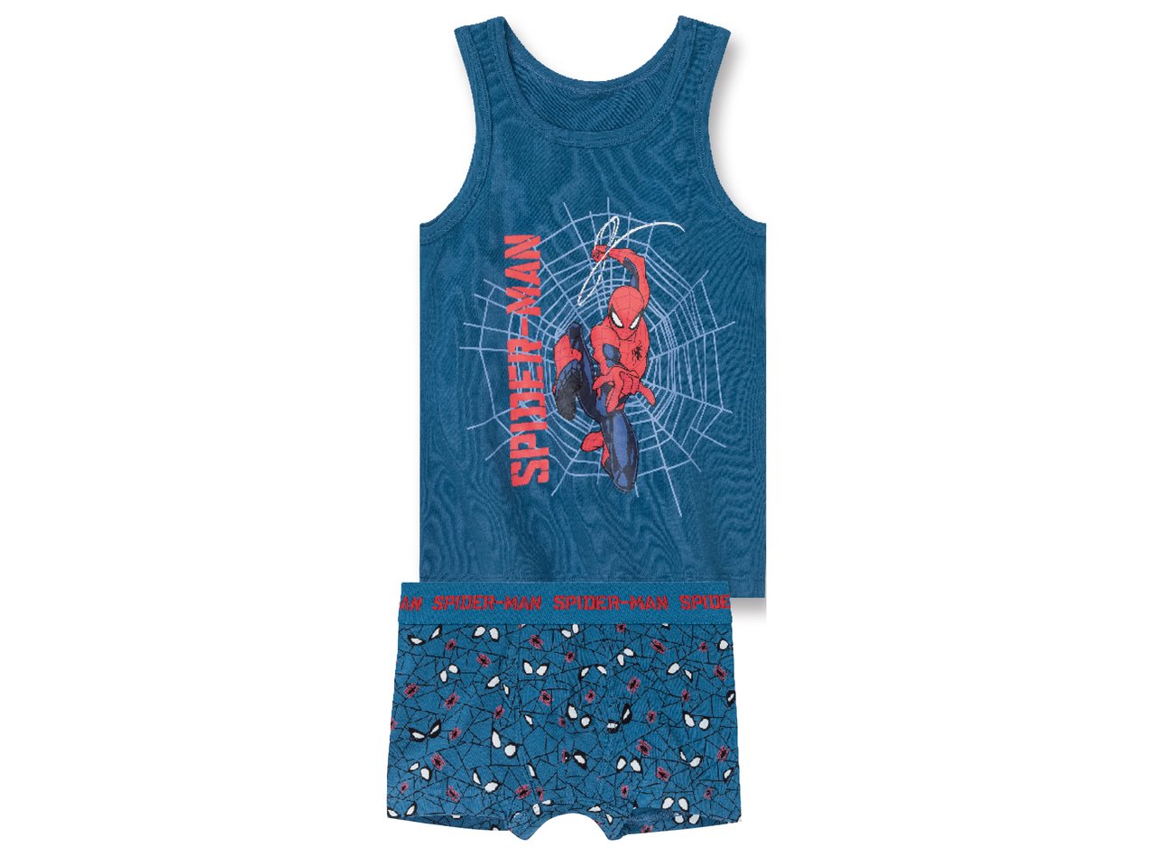 Coordinato intimo da bambino "Spiderman"