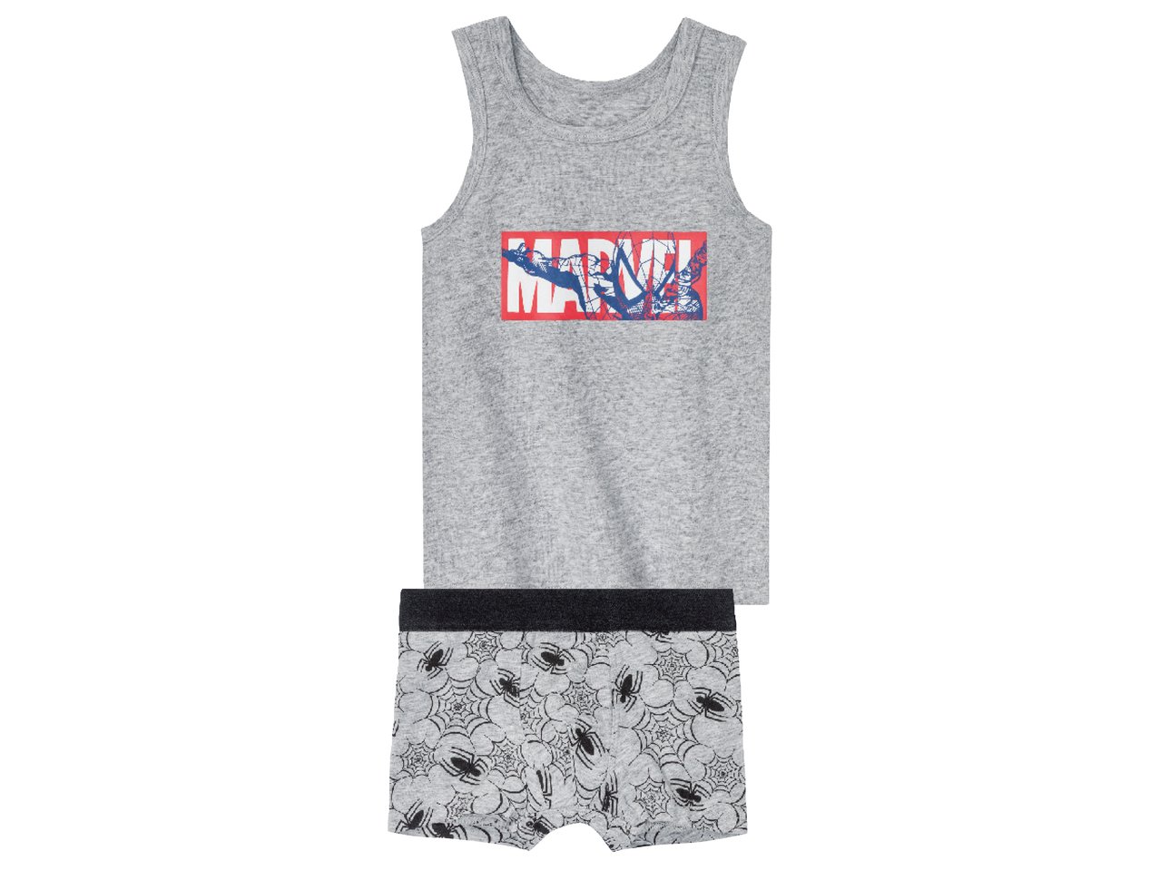 Coordinato intimo da bambino "Spiderman"