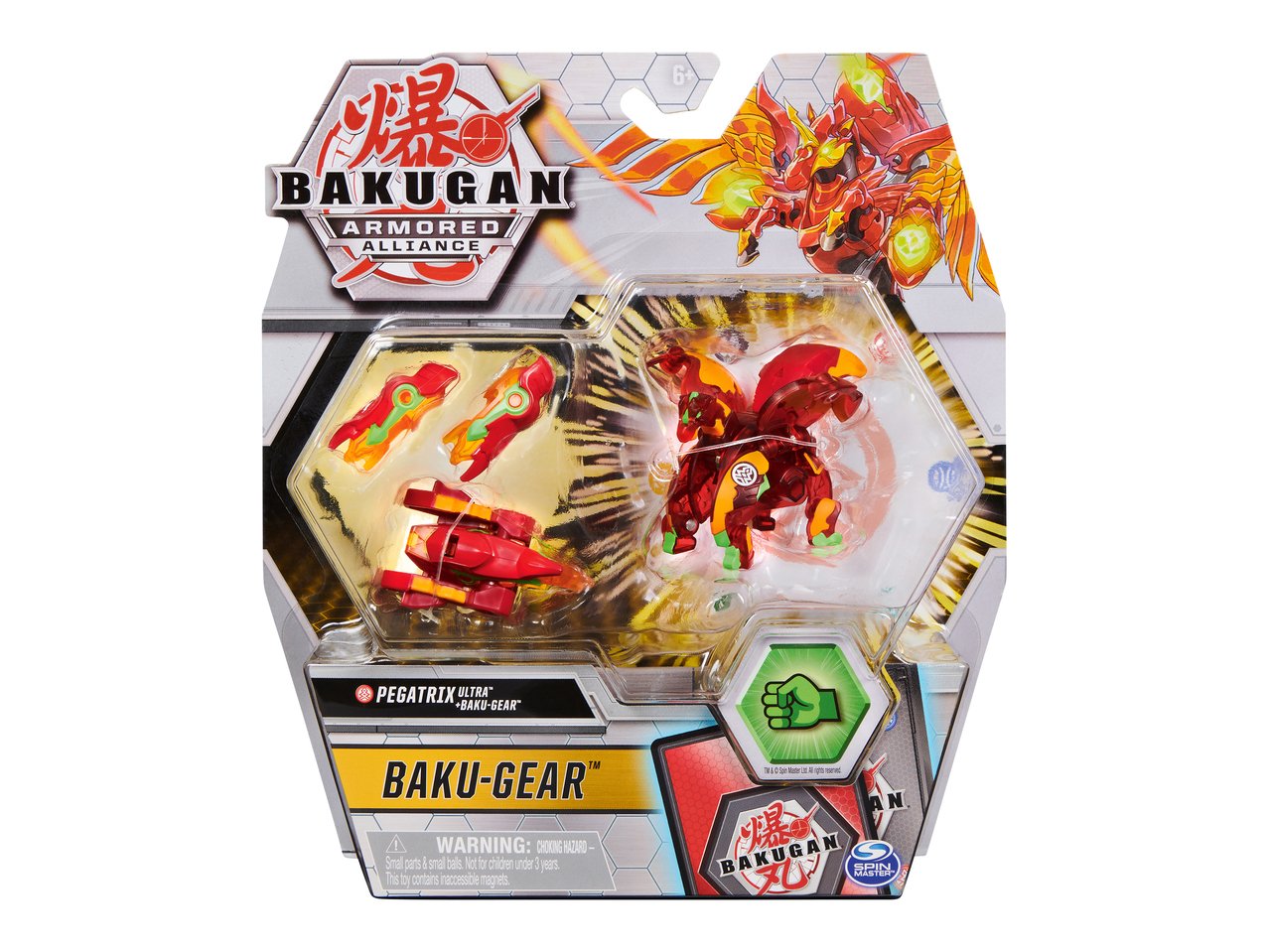 Gioco "Bakugan" con trasformatore Baku Gear