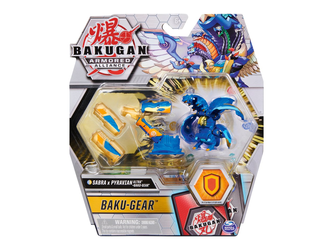 Gioco "Bakugan" con trasformatore Baku Gear