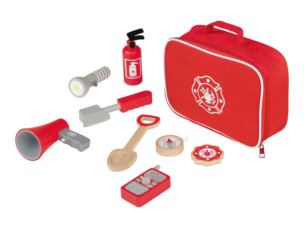 Set medico, beauty o attrezzi gioco in legno