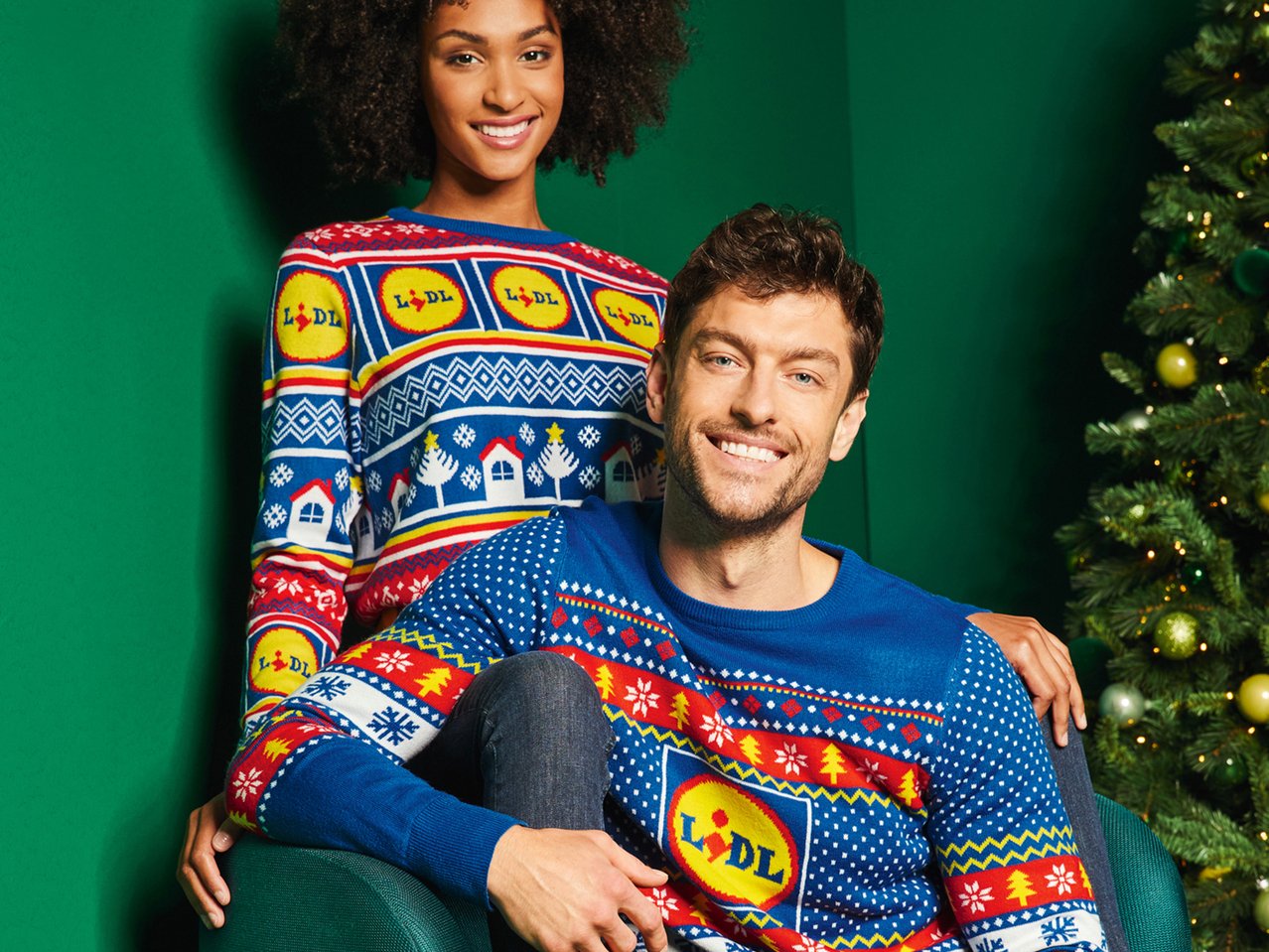 Pullover natalizio da uomo "Lidl"