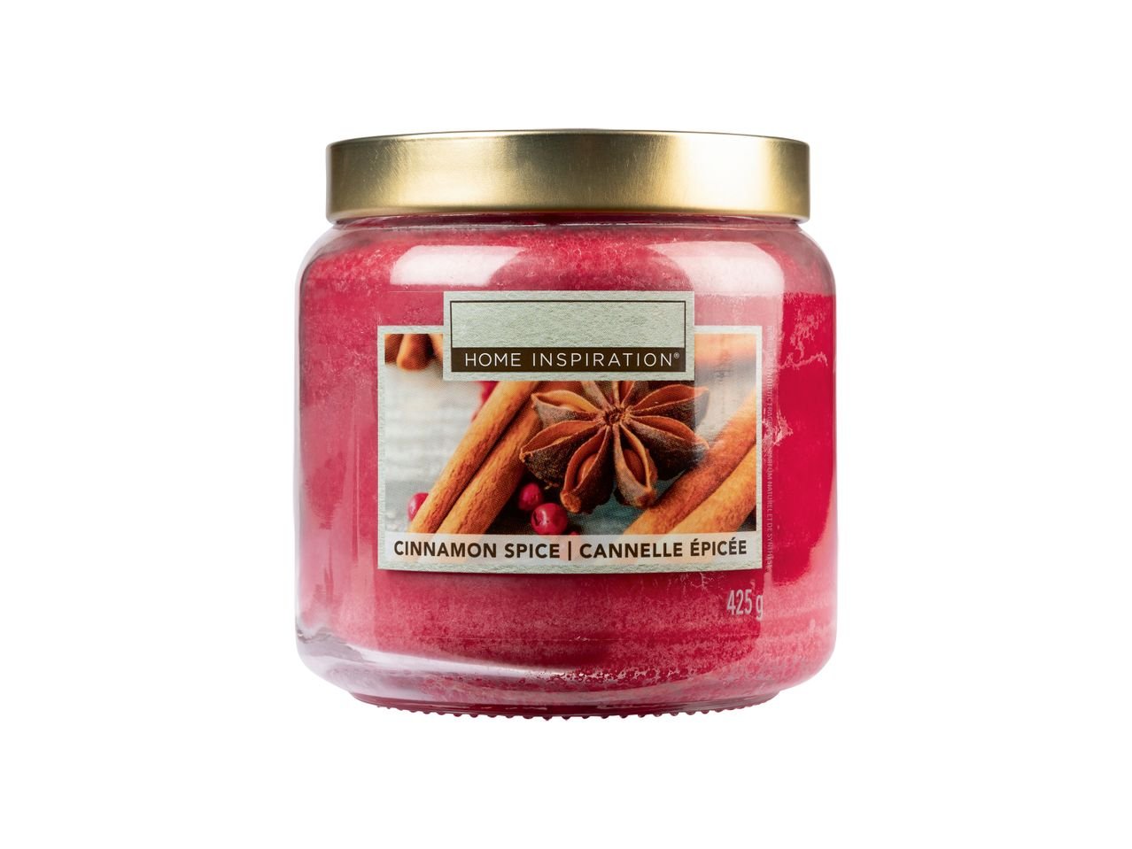 Candela profumata natalizia