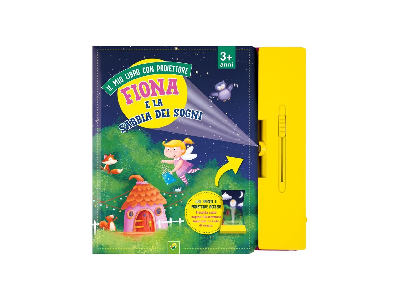 Libro per bambini con proiettore