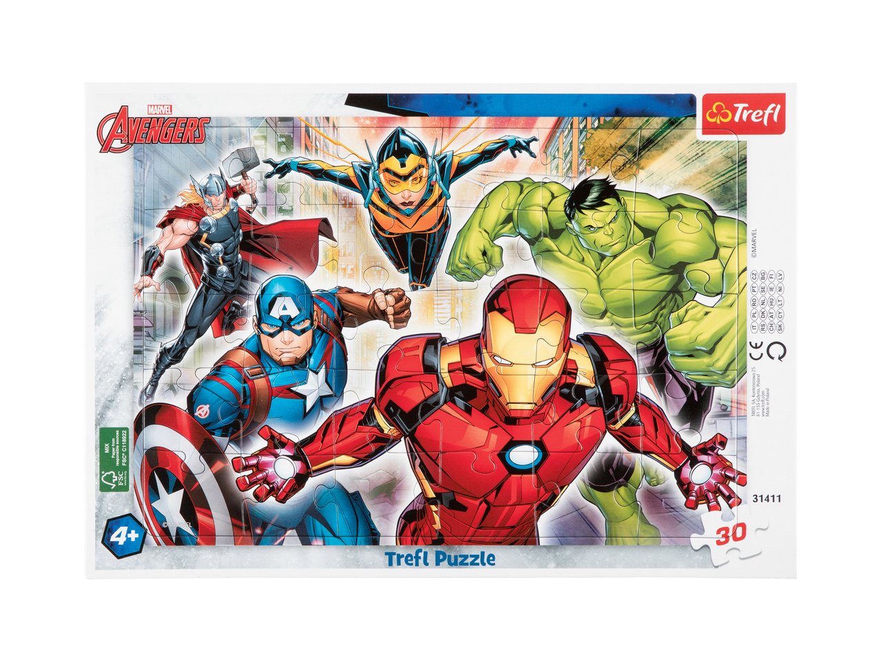 Puzzle per bambini "Avengers, Paw Patrol, Frozen, Peppa Pig, Disney Princess, Winnie the Pooh"