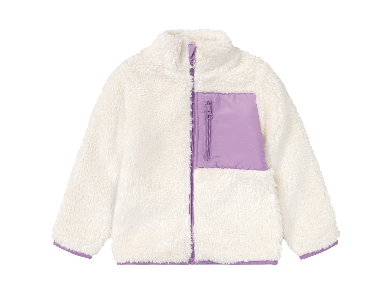 Giacca in pile da bambina