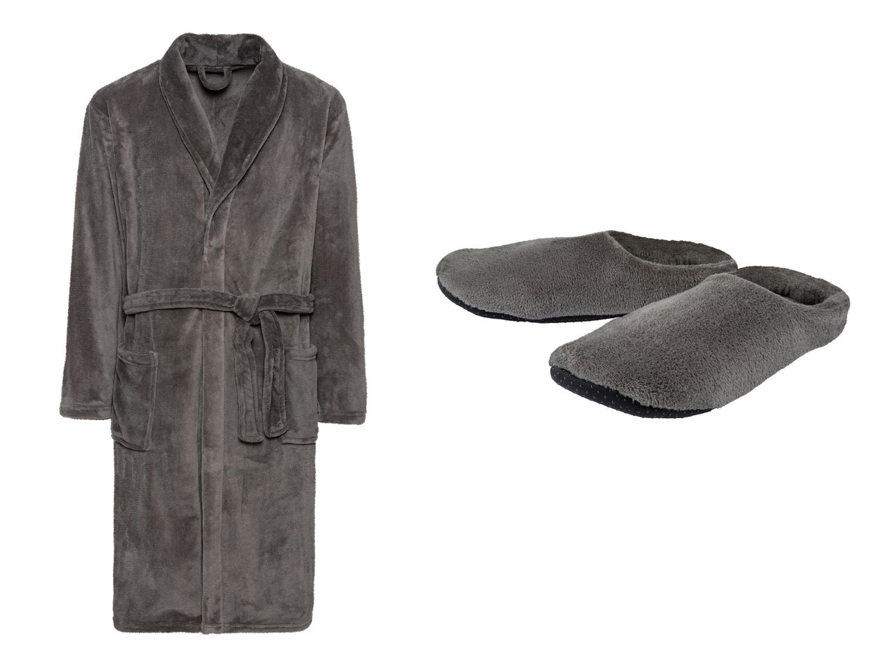 Set accappatoio con pantofole