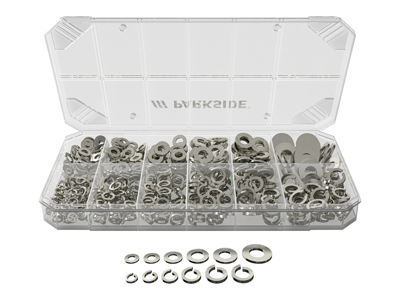 Set ganci, rondelle o dadi esagonali