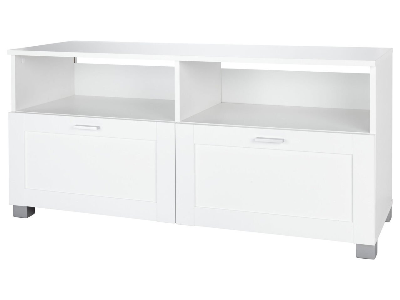 Mobile TV con 2 scomparti e 2 cassetti