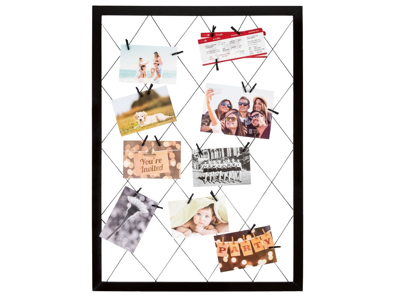 Cornice portafoto multipla o lavagnetta portafoto