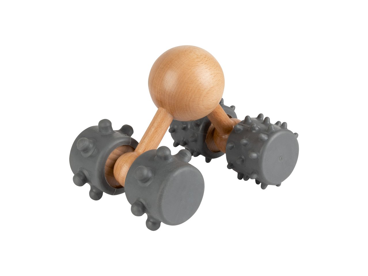 Rullo massaggiante in legno