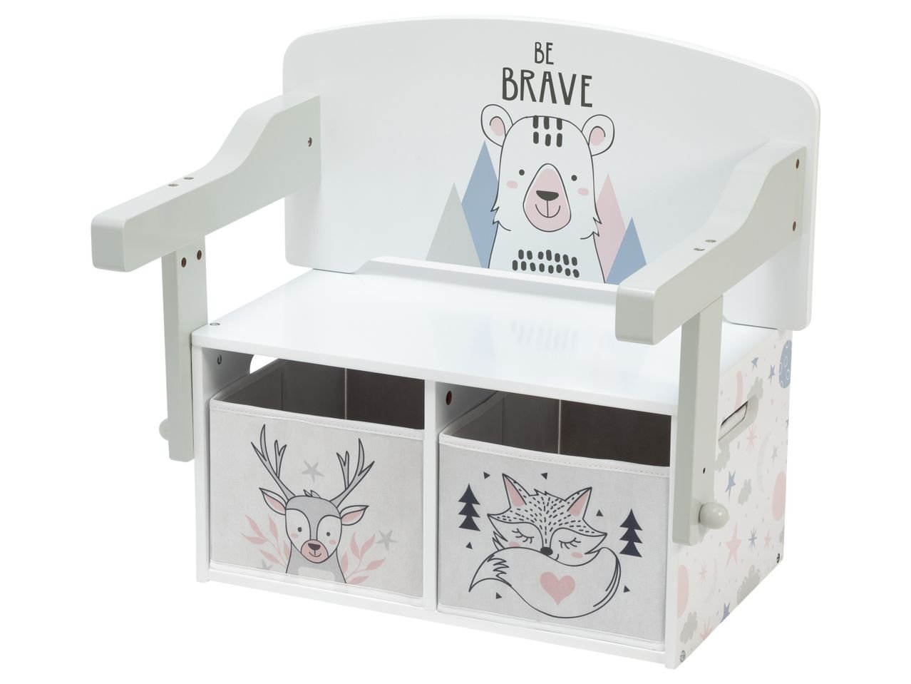 Cassapanca per bambini 2 in 1