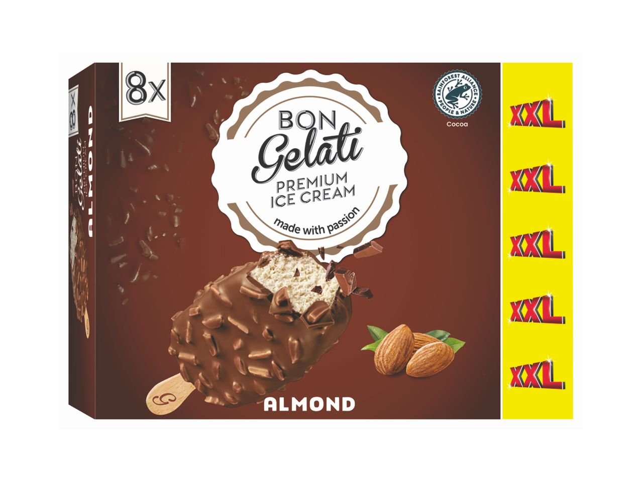 Gelato alla vaniglia Bourbon