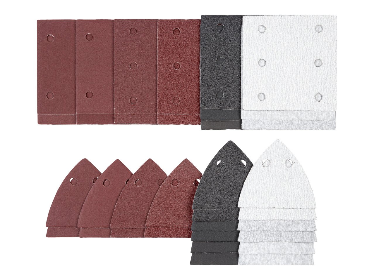 Set carta abrasiva per smerigliatrice
