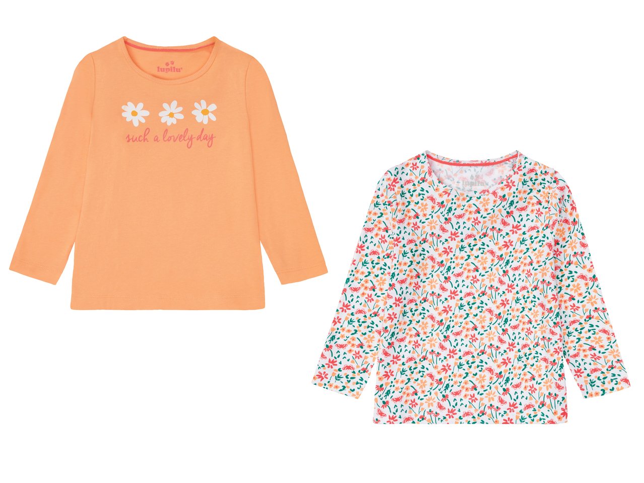 Maglia a maniche lunghe da bambina