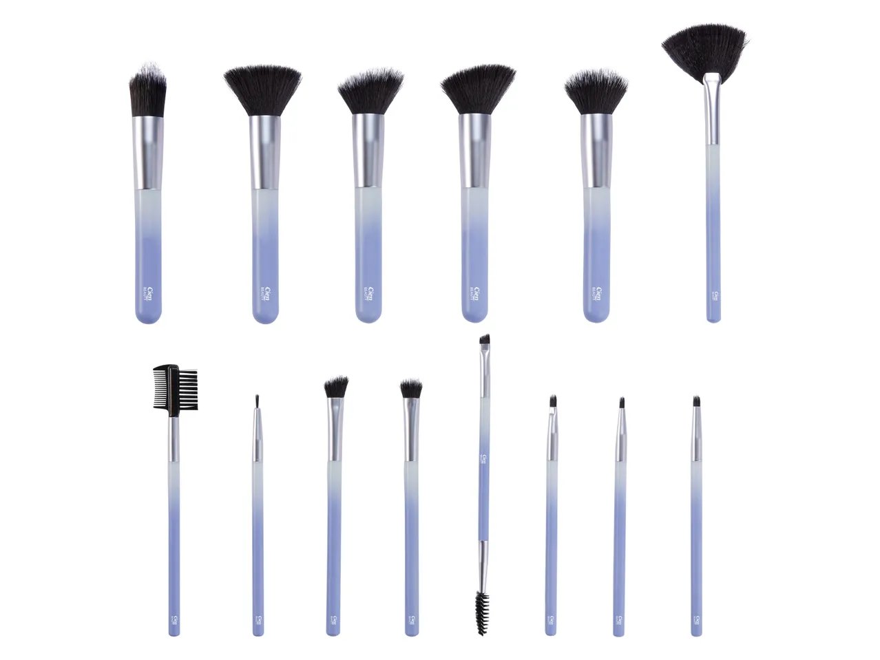 Set pennelli per il trucco, 14 pezzi