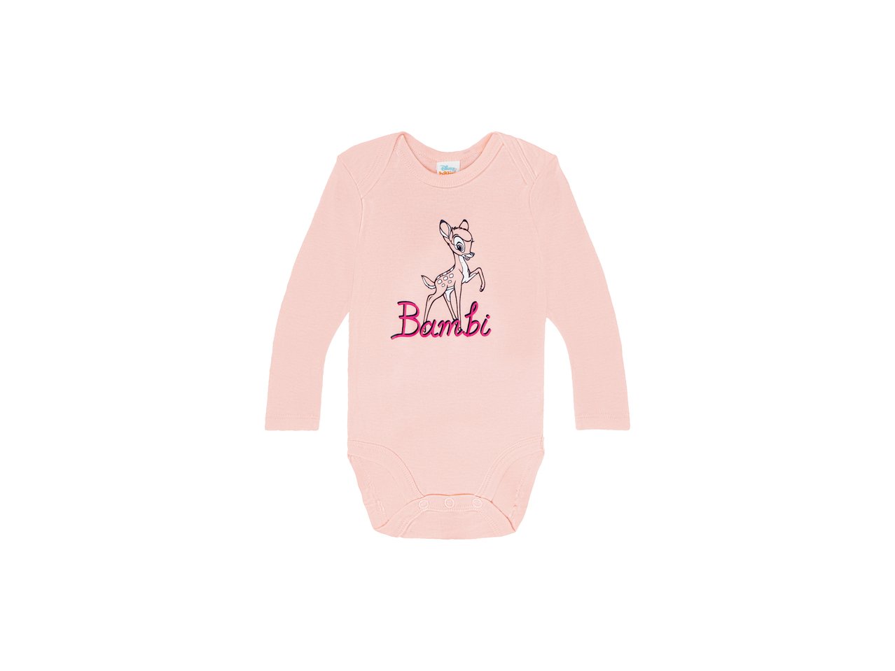 Body a manica lunga da neonata "Winnie the Pooh, Bambi, La carica dei 101"