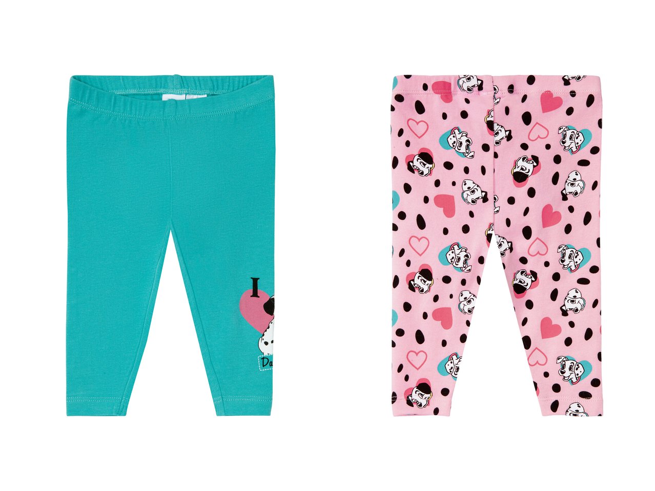 Leggings da neonati "La carica dei 101, Winnie the Pooh, Bambi"