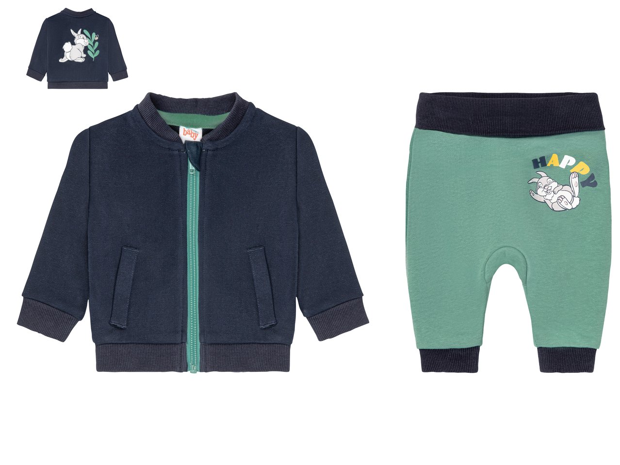 Tuta per neonato "Winnie the Pooh, Bambi, Mickey Mouse"