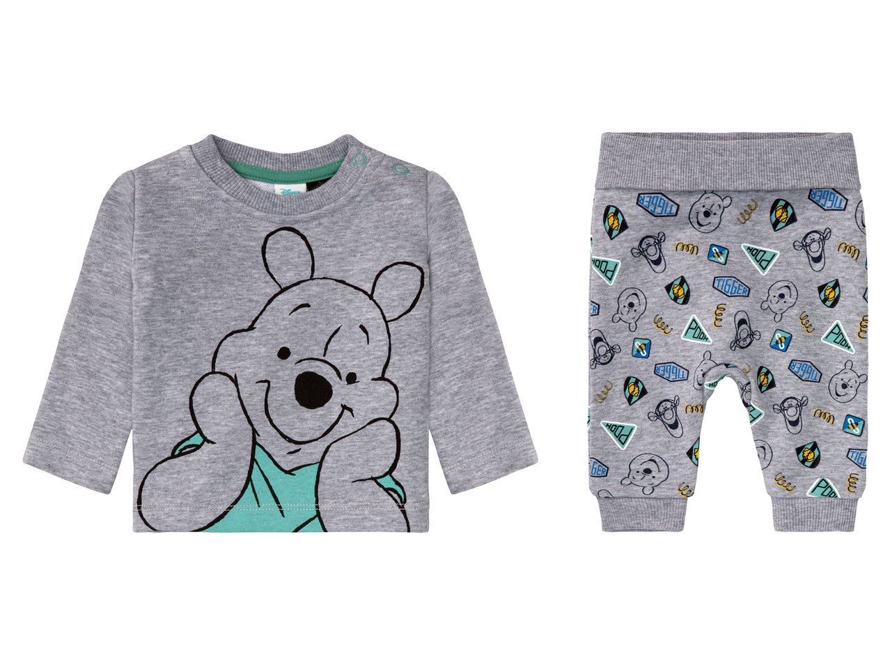 Tuta per neonato "Winnie the Pooh, Bambi, Mickey Mouse"