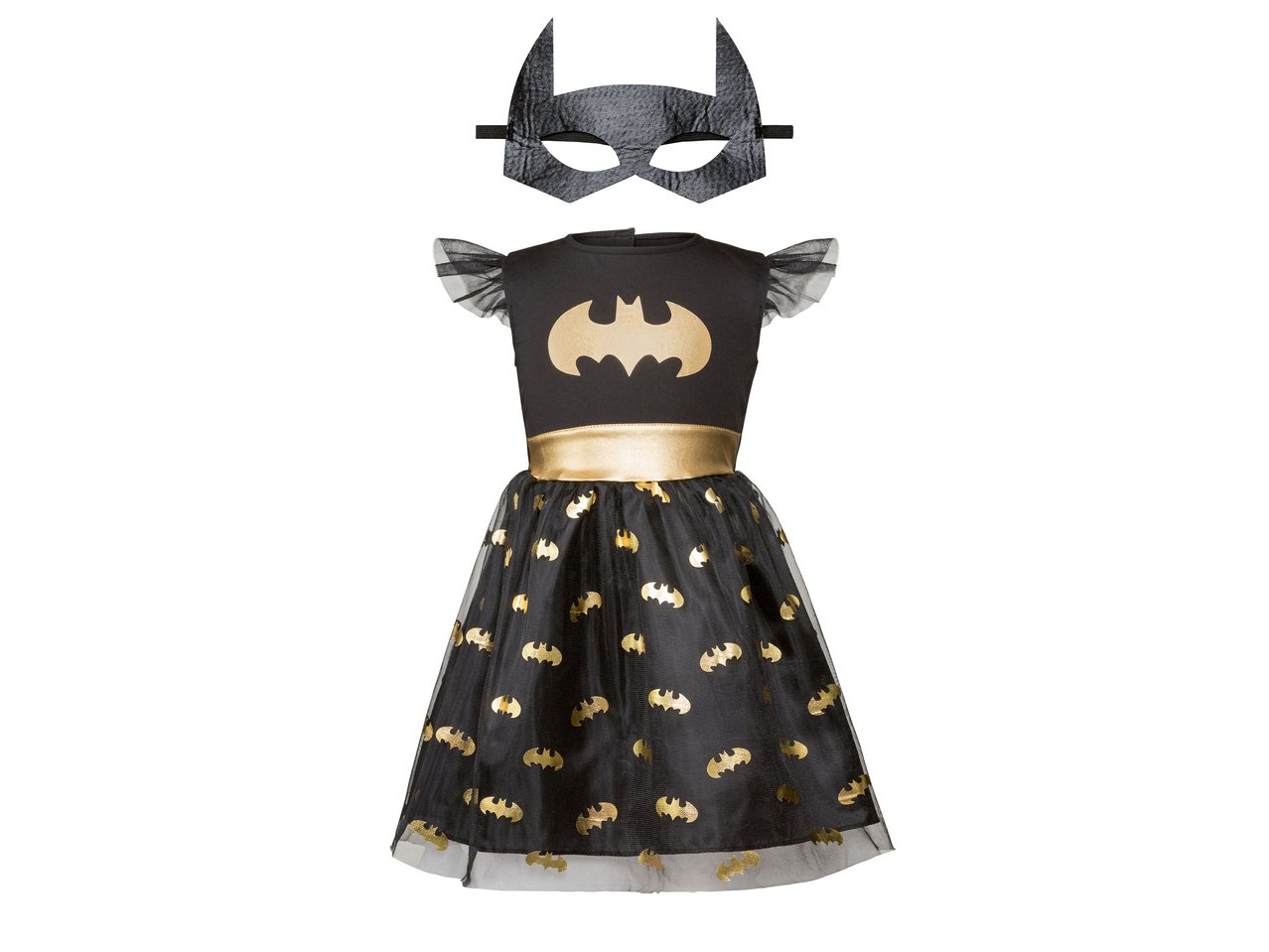 Costume di carnevale da bambina "Batgirl, Supergirl, Wonder Woman"