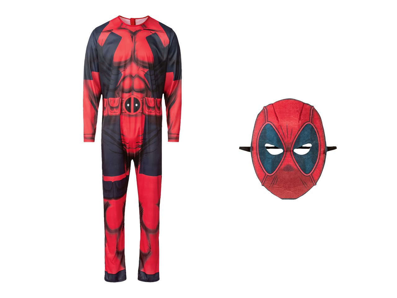Costume di carnevale da uomo "Deadpool, Batman, Mandalorian"