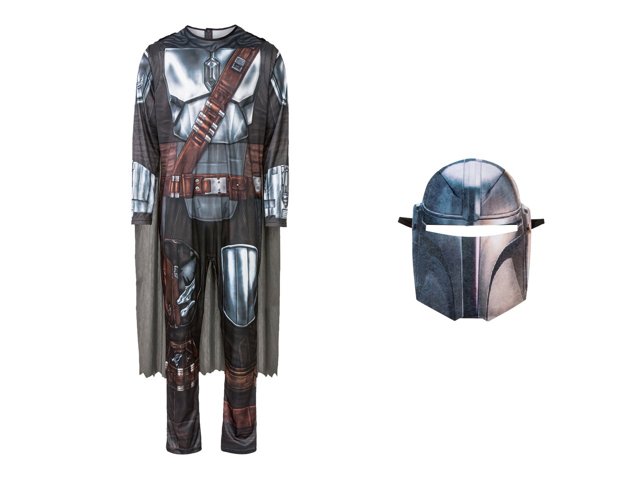 Costume di carnevale da uomo "Deadpool, Batman, Mandalorian"