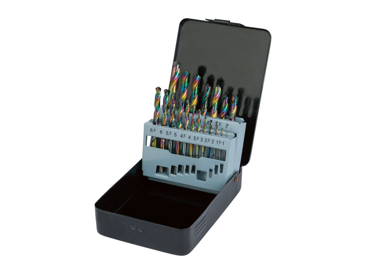 Set punte da trapano per acciaio o per legno e pietra