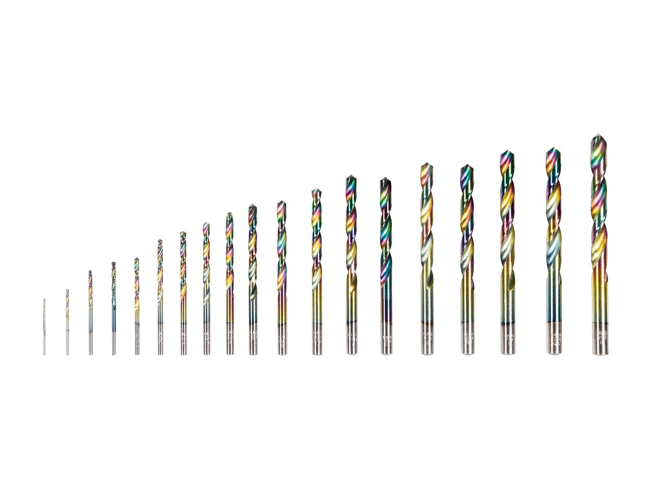 Set punte da trapano per acciaio o per legno e pietra