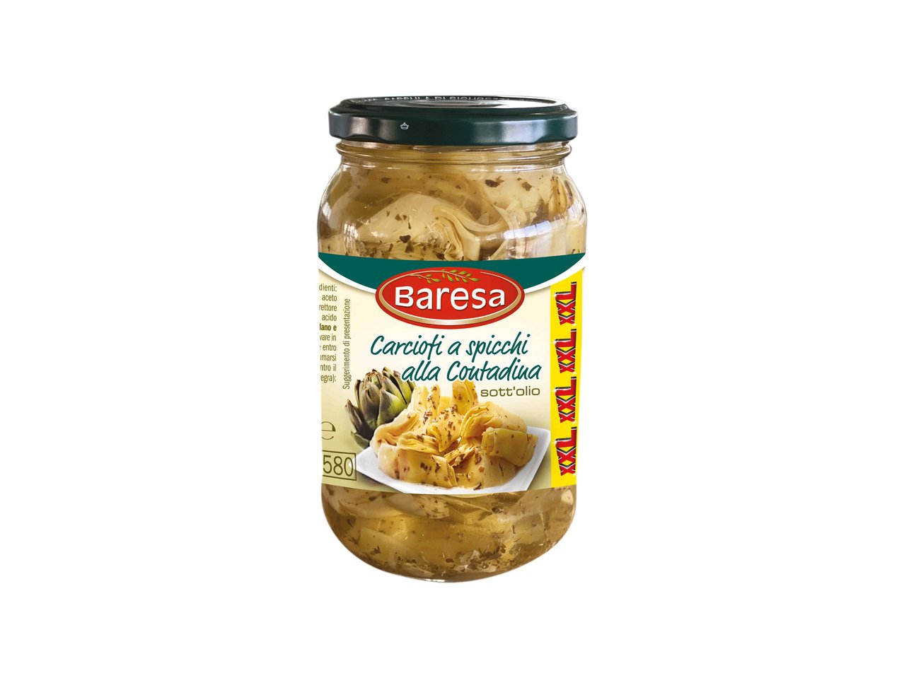 Carciofi a spicchi alla contadina sott’olio