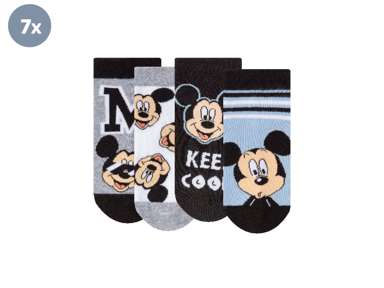 Calzini da bambino “Paw Patrol, Jurassic World, Mickey Mouse”