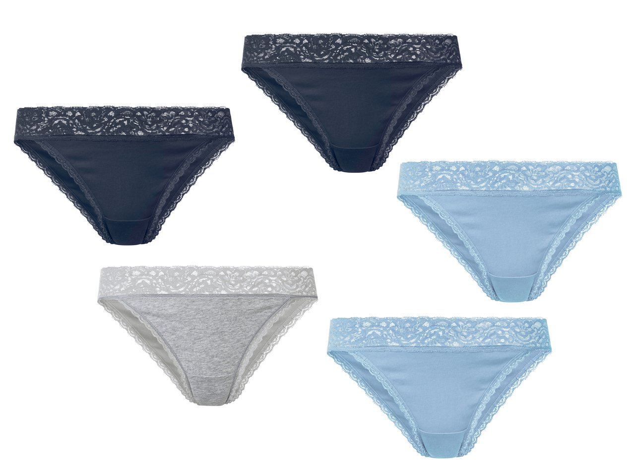 Minislip da donna con pizzo