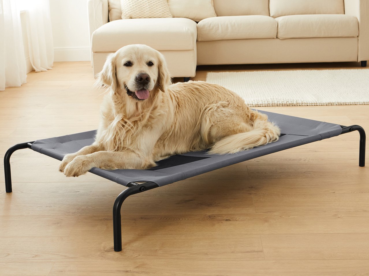 Lettino rialzato per animali