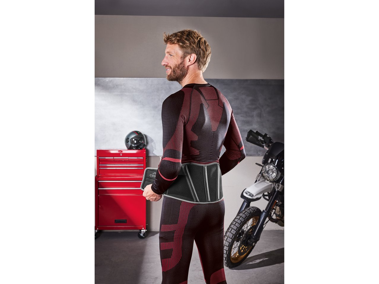 Maglia intima tecnica da motociclista