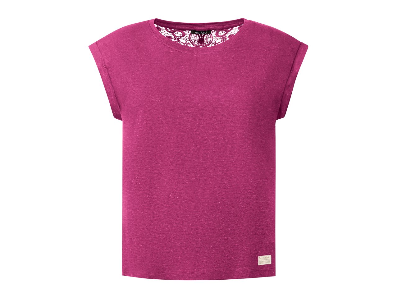 T-Shirt in canapa da donna