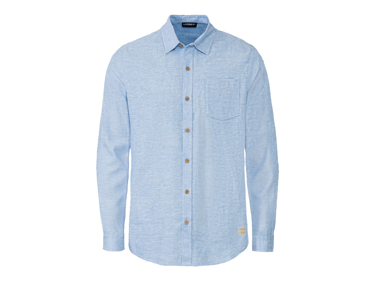 Camicia in canapa da uomo