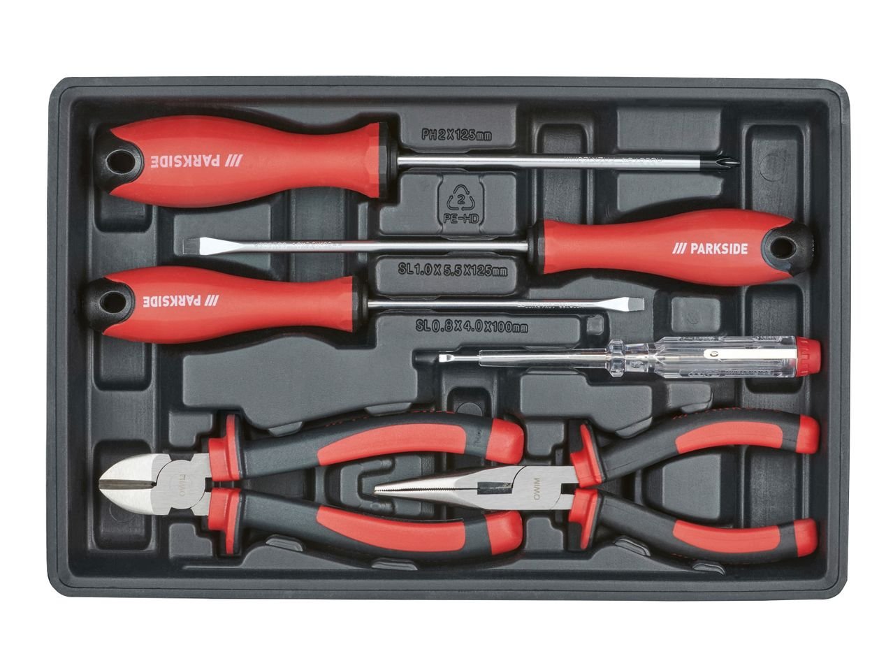 Cassetta degli attrezzi con avvitatore ricaricabile, 92 pezzi