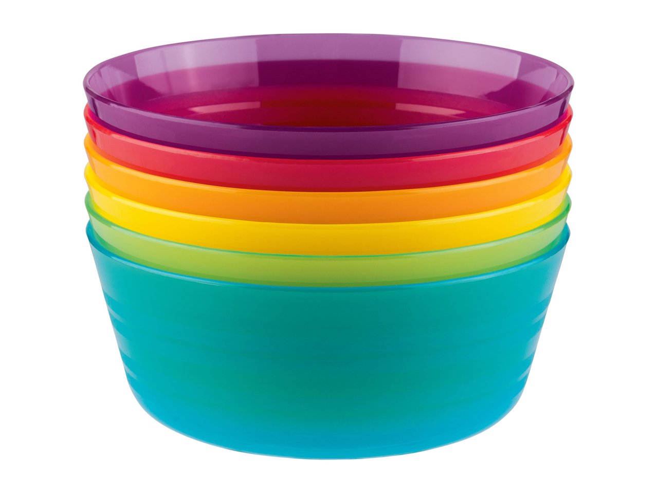 Posate, bicchieri, piatti o ciotole riutilizzabili