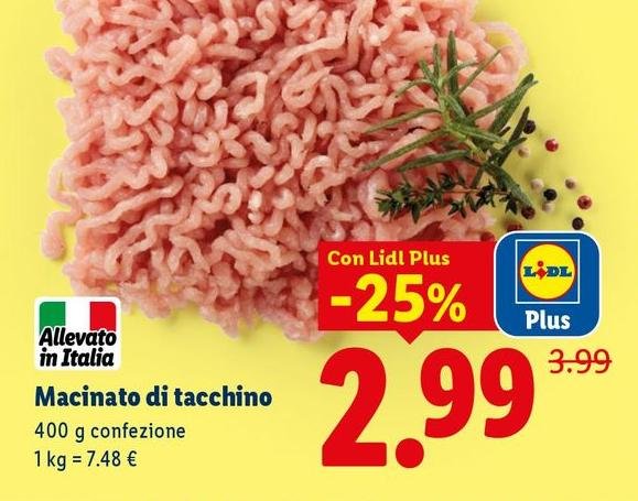 Macinato Di Tacchino