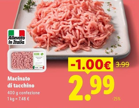 Macinato Di Tacchino