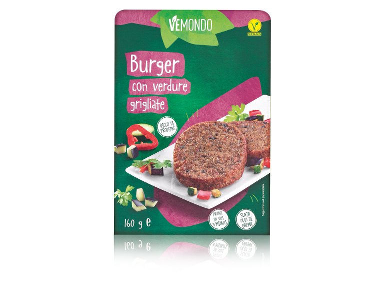 Burger vegetali